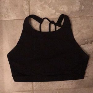 LULU LEMON 🍋 black trinity bra